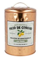 Lata Con Galletas de Mantequilla y Limón