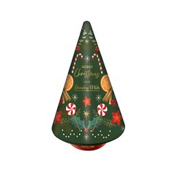 Grandmawild's Musical Tree Shaped Christmas Cookies Tin 250g