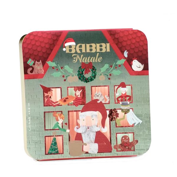 Waffelkekse Wafferini Haselnuss Nougat Weihnachten Babbi 190g