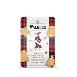 Lata Renos Navidad Galletas Festivas Mantequilla Walkers 250g