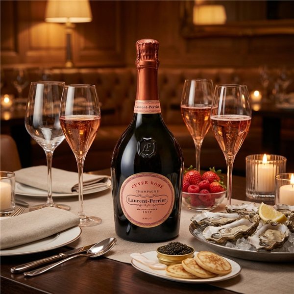 Laurent-Perrier Cuvée Rosé Brut-lateral