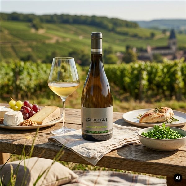 Laurent Ponsot Bourgogne Blanc Cuvee Du Perce-Neige 2023 Magnum-lateral