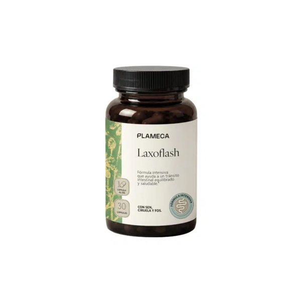 Laxoflash 30 caps Plameca-izquierda