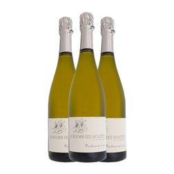 Le Rocher des Violettes Le Moulin Chenin Montlouis-sur-Loire Pét-Nat Pétillant Naturel — Espumoso Natural 75 cl Espumoso Blanco (Caja de 3 unidades)