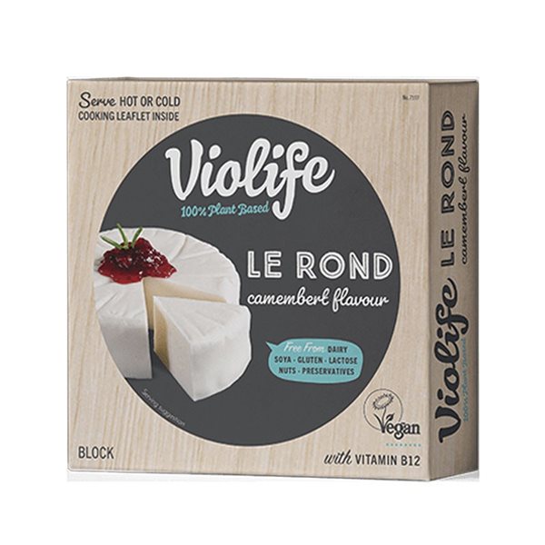 Le Rond Camembert Vegan Cheese 150gr Violife-detalle