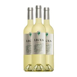 Lecea Chardonnay Seco Rioja Crianza 75 cl Vino Blanco (Caja de 3 unidades)