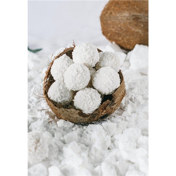 Organic Coconut Milk Powder | Prepare Curries, Coffees, and Desserts Instantly | Sweet and Creamy Flavor | Samskara-izquierda