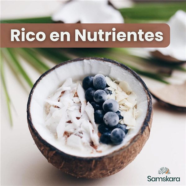 Organic Coconut Milk Powder | Prepare Curries, Coffees, and Desserts Instantly | Sweet and Creamy Flavor | Samskara-trasera