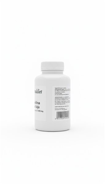 LÉCITHINE DE SOJA 90 PERLES 1500 MG-trasera