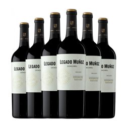 Legado Muñoz. 9 Meses Cencibel Vino de la Tierra de Castilla 75 cl Vino Tinto (Caja de 6 unidades)