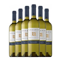 Legaris Verdejo Rueda Sobre Lías 75 cl Vino Blanco (Caja de 6 unidades)