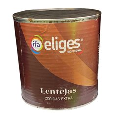 Lenteja Cocida Eliges Lata 2,6kg