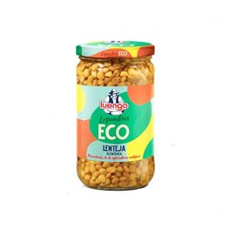 Lenteja Ecologica Cocida Tarro 570g Luengo