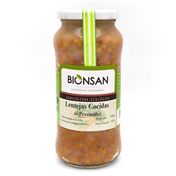 Lentejas Cocidas Ecológicas 400gr