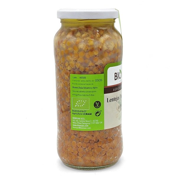 Ökologische Gekochte Puy-Linsen 400g-detalle