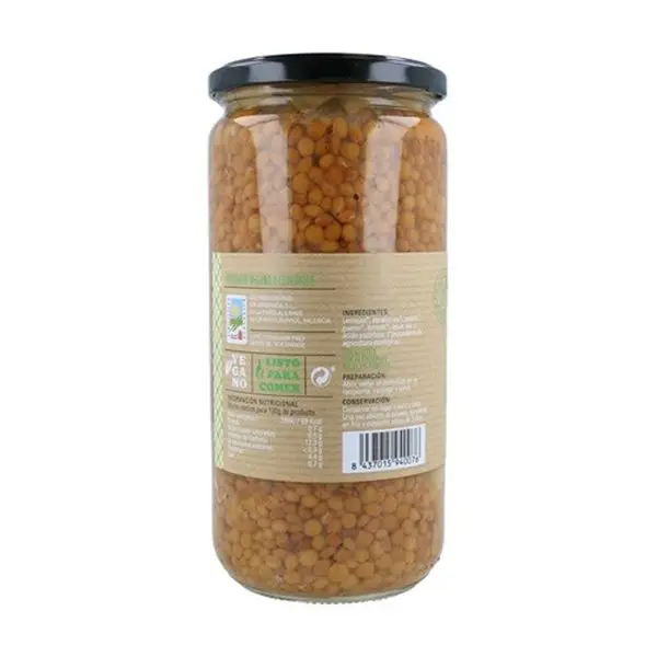LENTILLES AUX LÉGUMES 720 G BIO-detalle
