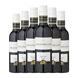 Lergenmüller Qualitätswein Pinot Negro Trocken — Seco Pfälz Botellín 25 cl Vino Tinto (Caja de 6 unidades)