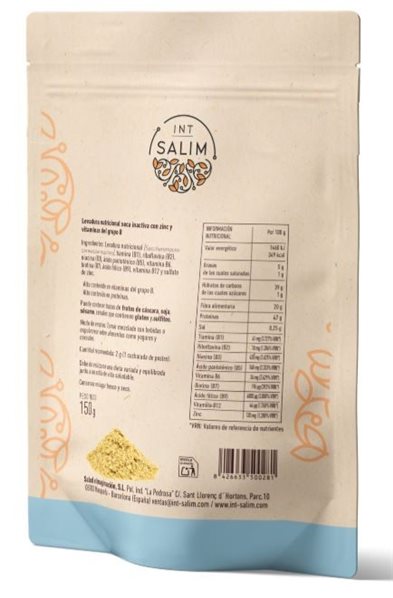 NUTRITIONAL YEAST + B12 150 GR.-detalle