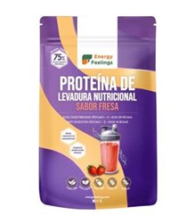 Proteína de Levadura Sabor Fresa 500g
