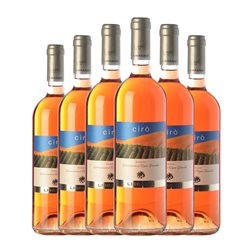Librandi Gaglioppo Cirò 75 cl Vino Rosado (Caja de 6 unidades)