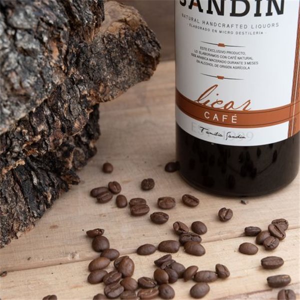 Kaffee Likör - Sandín-lateral