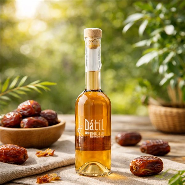 Licor Datil Grano De Oro Caja de 24 Ud-detalle