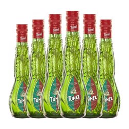 Licor de Hierbas Antonio Nadal Túnel Botellín 20 cl Hierbas de Mallorca, Hierbas Dulces (Caja de 6 unidades)