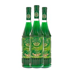 Licor de Hierbas Flor de Murcia 70 cl Menta (Caja de 3 unidades)