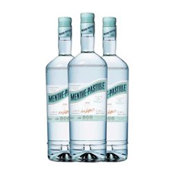 Licor de Hierbas Giffard Pastille Botellín Miniatura 10 cl Menthe — Menta (Caja de 3 unidades)