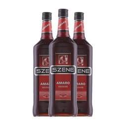 Licor de Hierbas Szene 1 L Amaro (Caja de 3 unidades)