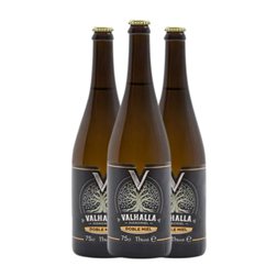 Licor de Hierbas Valhalla Doble 75 cl Hidromiel (Caja de 3 unidades)
