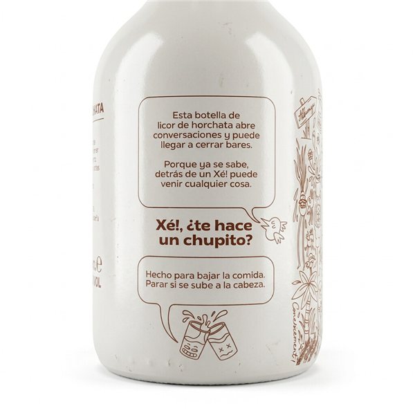 Liqueur d'horchata 'Polo'-trasera