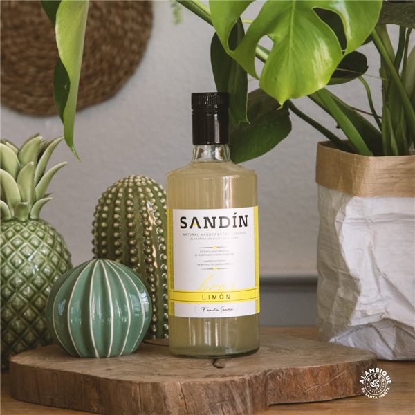 Zitronenlikör Sandín 70cl-lateral