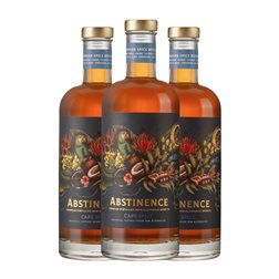 Licores Abstinence Cape Botella Medium 50 cl Spiced — Especiado Sin Alcohol (Caja de 3 unidades)