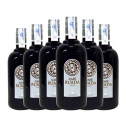 Licores Aguardientes de Galicia Ruada 70 cl Café (Caja de 6 unidades)