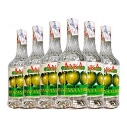 Licores Anka 70 cl Manzana Verde (Caja de 6 unidades)