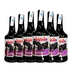 Licores Anka 70 cl Mora (Caja de 6 unidades)