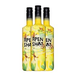 Licores Anker Amsterdam. Apenshot 70 cl (Caja de 3 unidades)