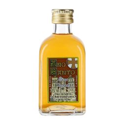 Licores Año Santo Aguardientes Botellín Miniatura 5 cl Tostado