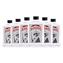 Licores Antonio Nadal Aguascalientes Petaca Pequeña 35 cl PET Ágave, Aguardiente (Caja de 6 unidades)