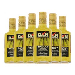 Licores Antonio Nadal Ban Petaca Pequeña 20 cl Banana (Caja de 6 unidades)