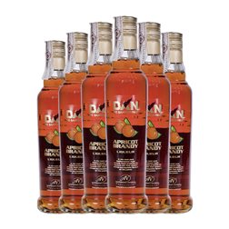 Licores Antonio Nadal Botellín Tercio 35 cl Apricot — Aprico, Brandy (Caja de 6 unidades)