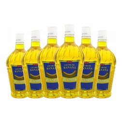 Licores Artemi Juanita 70 cl Banana (Caja de 6 unidades)