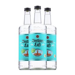 Licor de Hierbas Berliner Luft 1 L Pfefferminze — Menta (Caja de 3 unidades)