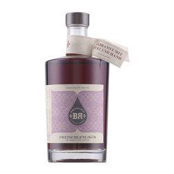 Licores Birgitta Rust Botella Medium 50 cl Zwetschken — Ciruela