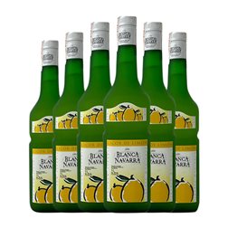 Licores Blanca de Navarra 70 cl Limón (Caja de 6 unidades)