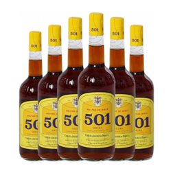 Licores Bodegas 501 501 1 L (Caja de 6 unidades)