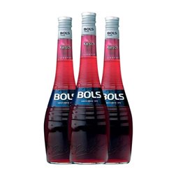 Licores Bols 70 cl Kirsche — Cereza (Caja de 3 unidades)