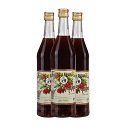 Licores Central da Bairrada. Ginginha com Fruto 70 cl (Caja de 3 unidades)