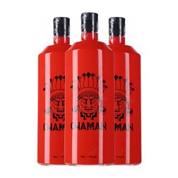 Licores Chamán 70 cl Fruit — Fruta, Tropical (Caja de 3 unidades)